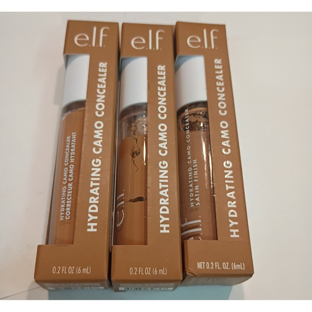 ELF Hydrating Camo Concealer, Tan Neutral -‎ .2fl oz. - 3 Pack